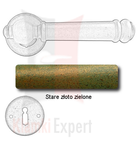 Stare złoto zielone