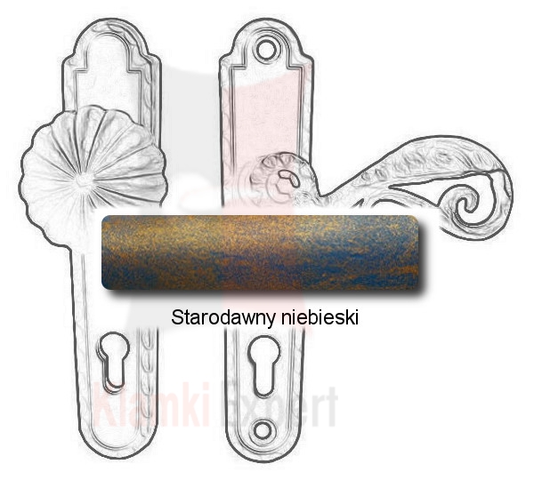 Starodawny niebieski