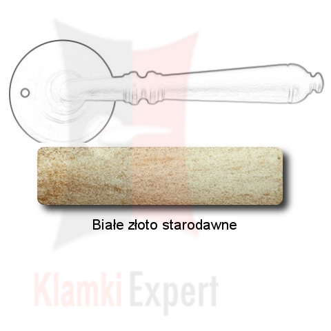 Białe złoto starodawne