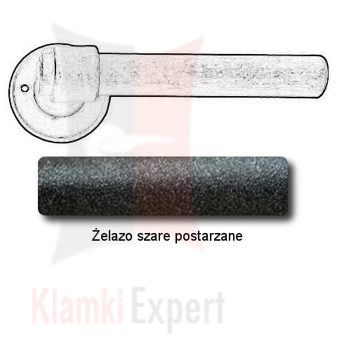 Żelazo szare postarzane