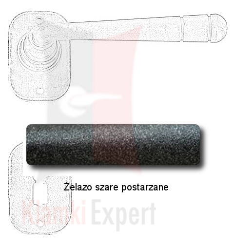 Żelazo szare postarzane