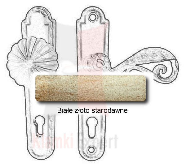 Białe złoto starodawne