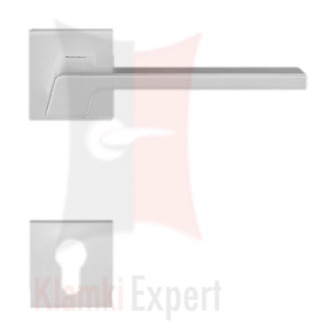 Klamka Stream Zincral 024, kolor BA biały matowy na wkładkę