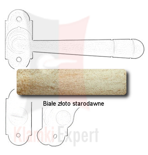 Białe złoto starodawne