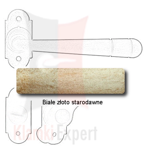 Białe złoto starodawne