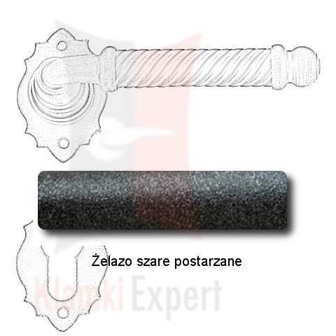 Żelazo szare postarzane