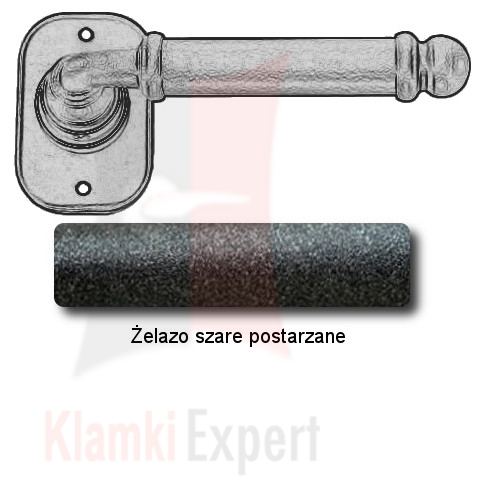 Żelazo szare postarzane