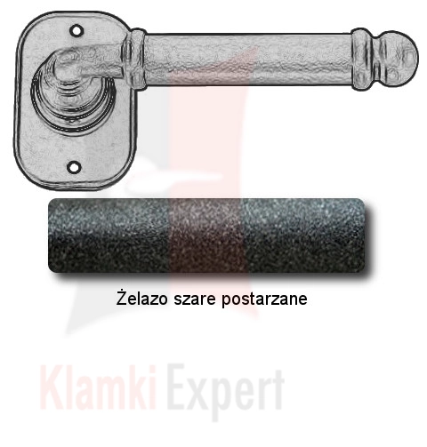 Żelazo szare postarzane