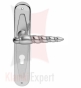 Klamka Shell Mesh w kolorze CS chromowany matowy