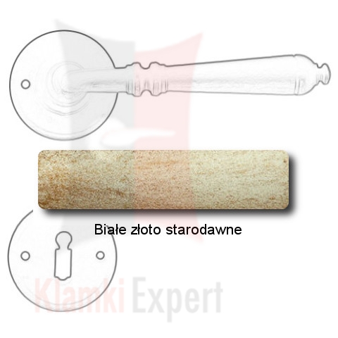 Białe złoto starodawne