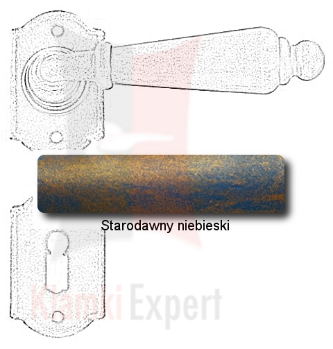 Starodawny niebieski