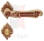 Klamka Tiffany Brass z blokadą wc
