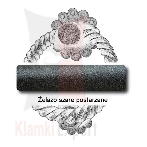 Żelazo szare postarzane