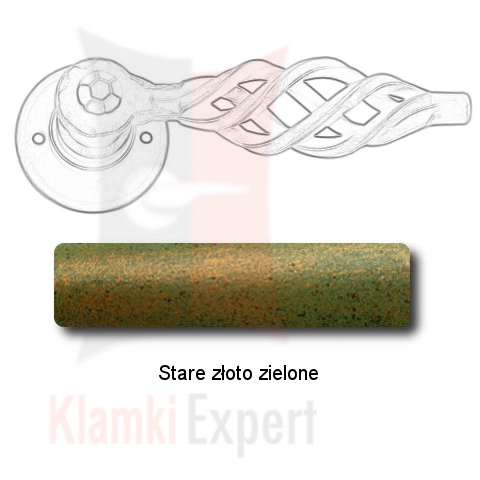 Stare złoto zielone
