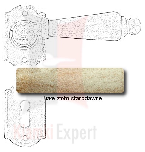 Białe złoto starodawne
