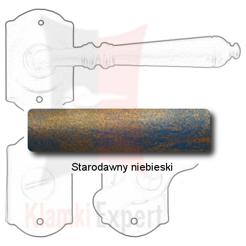 Starodawny niebieski