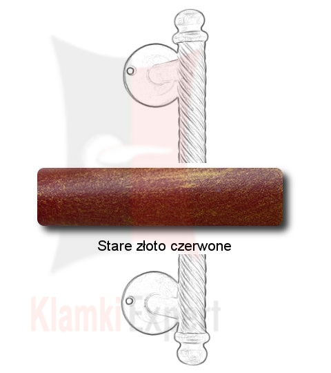 Stare złoto czerwone