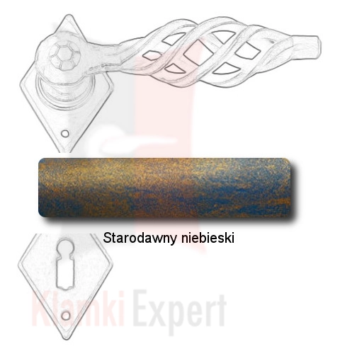 Starodawny niebieski