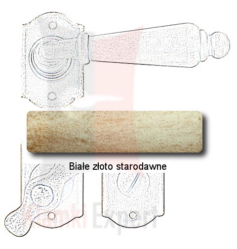 Białe złoto starodawne