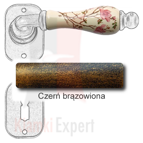 Czerń brązowiona