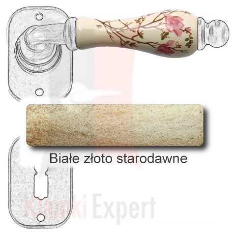 Białe złoto starodawne