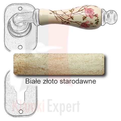 Białe złoto starodawne