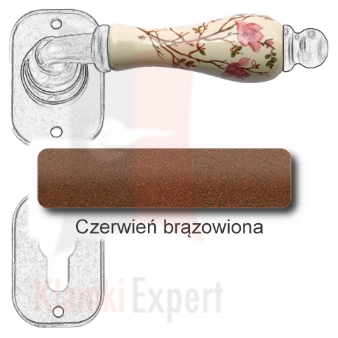 Czerwień brązowiona