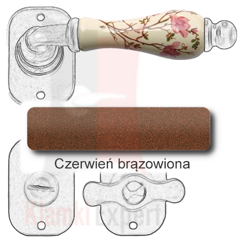Czerwień brązowiona