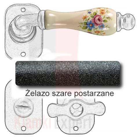 Żelazo szare postarzane