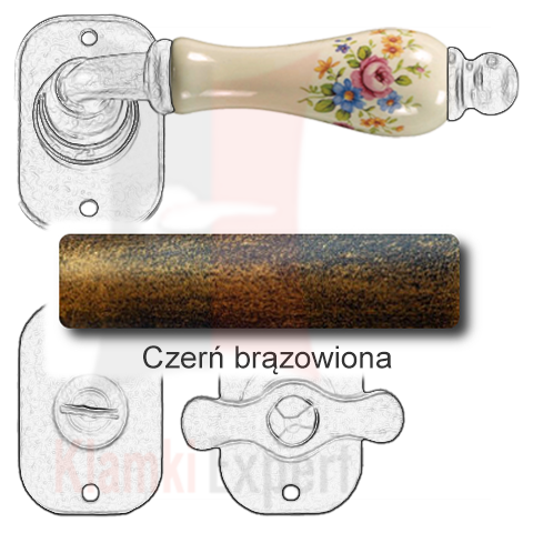 Czerń brązowiona