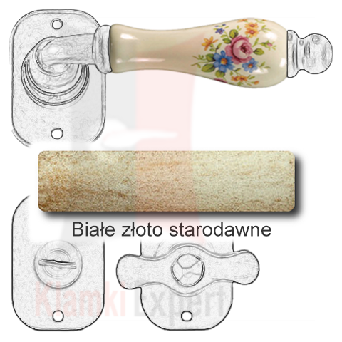 Białe złoto starodawne
