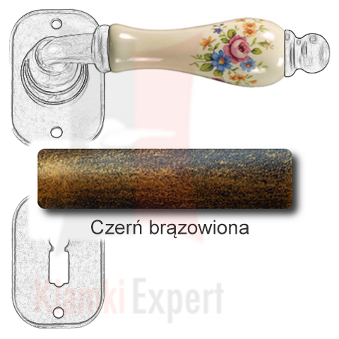 Czerń brązowiona