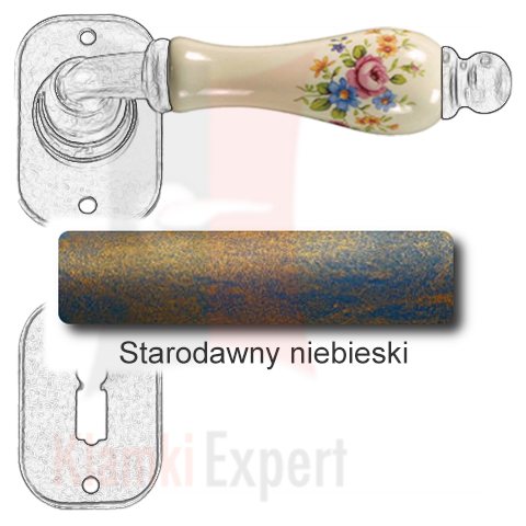 Starodawny niebieski