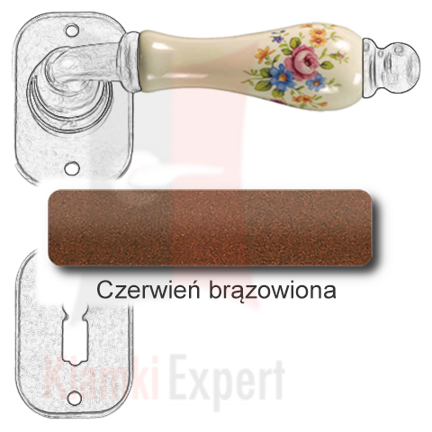 Czerwień brązowiona