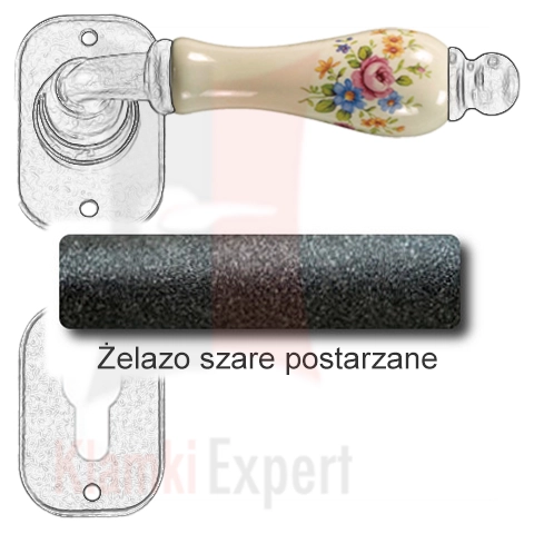 Żelazo szare postarzane