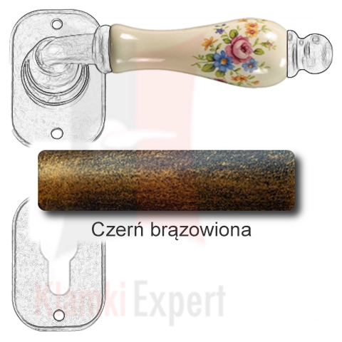 Czerń brązowiona