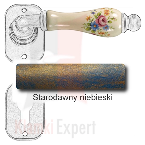 Starodawny niebieski