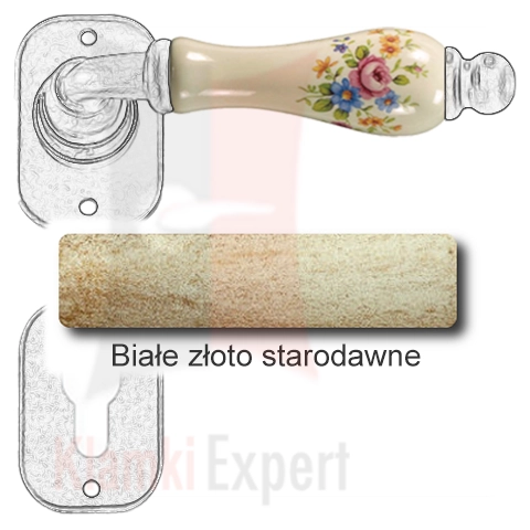 Białe złoto starodawne