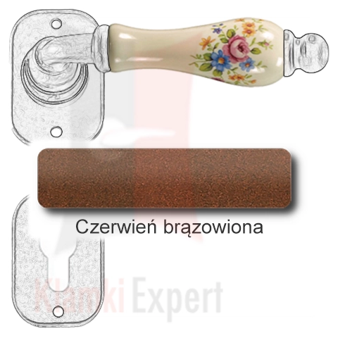 Czerwień brązowiona