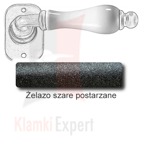 Żelazo szare postarzane