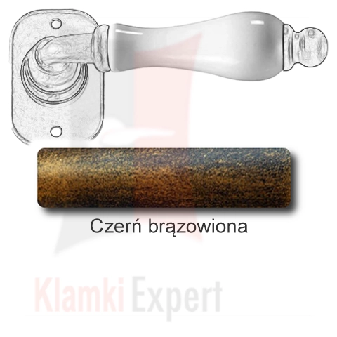 Czerń brązowiona