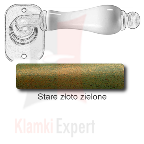 Stare złoto zielone