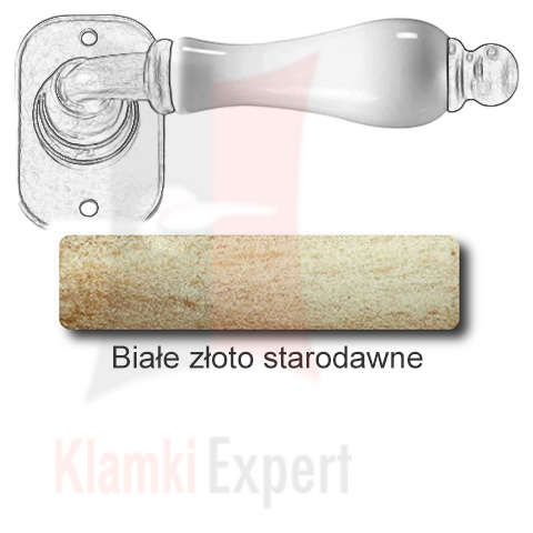 Białe złoto starodawne