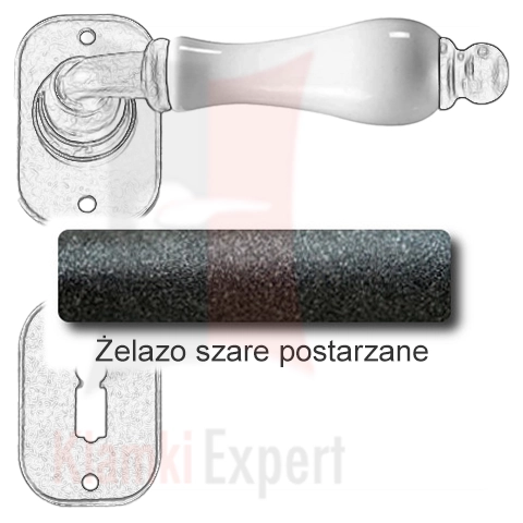 Żelazo szare postarzane
