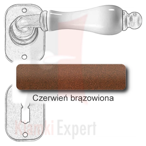 Czerwień brązowiona