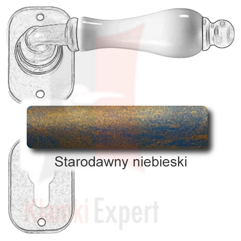 Starodawny niebieski