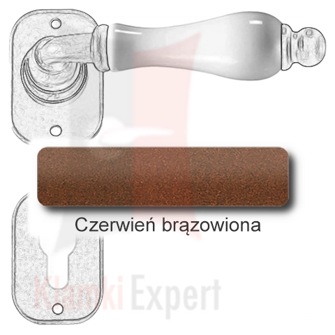 Czerwień brązowiona