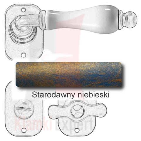 Starodawny niebieski