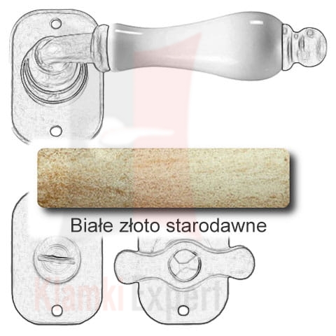 Białe złoto starodawne