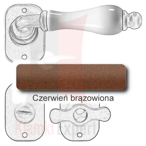 Czerwień brązowiona